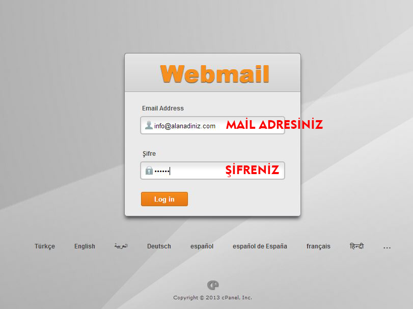 Web Mail Kullan m Arena Tasar m