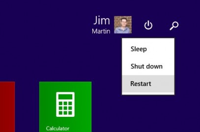 Windows 8.1 Güç Düğmesini Kaldırın